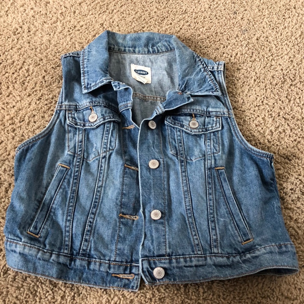 Jean Jacket Vest